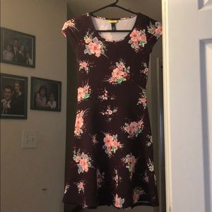 Aeropostale Floral Skater Dress